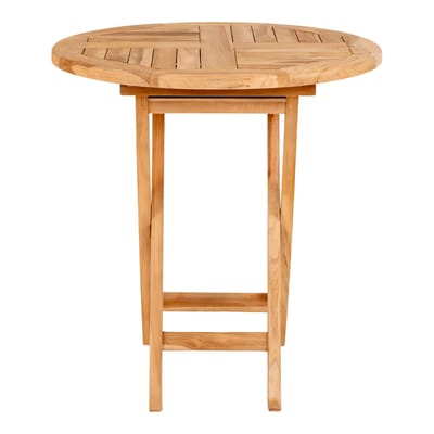 House Nordic Eettafel Oviedo Teakhout Rond Ø70cm