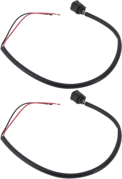 Allecto Plus - 2 Stuks Motorfiets 2 Pin Auxiliary Connector Socket 12V Plug Adapter | Geschikt voor Honda XL750 Transalp 750 2023-2025