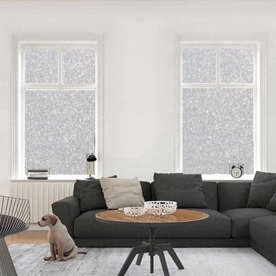 Simple Fix Raamfolie - Zonwerend en Isolerend - Decoratiefolie - Plakfolie - Anti Inkijk - Statisch - Glinster - 60cm x 300cm