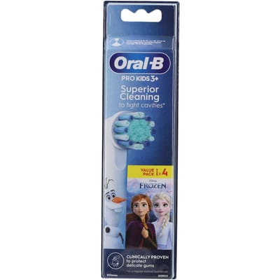 Oral-B Pro Kids opzetborstels met Disney Frozen-motief, 4 stuks