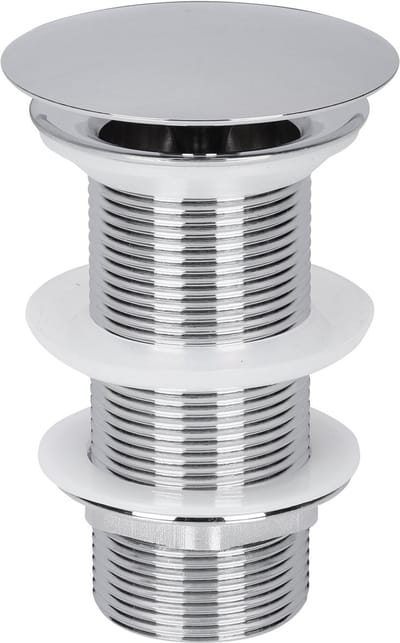 Differnz Afvoerplug Chroom - Always Open Mix & Match - Maat: L - Ã˜ 72 mm