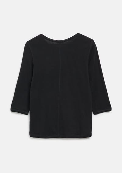 regular fit 3/4-shirt van puur katoen