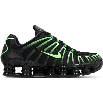 Lage Sneakers Nike Shox TL Black Neon