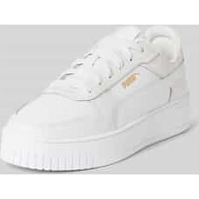 PUMA Carina Street Dames Sneakers - PUMA White-PUMA White-PUMA Gold