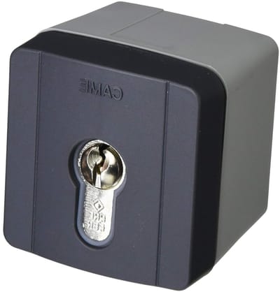 Sleutelschakelaar Buiten - Externe Schakelaar - Hekken Bediening - Hoogwaardig Product - 1x1x1 cm - Zilver