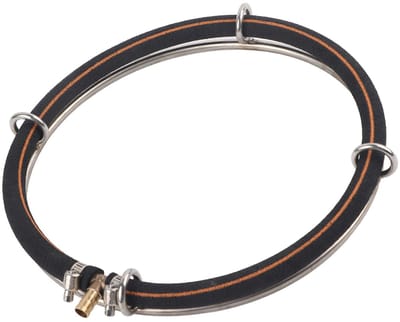 Dailygoods- Diffusorring - Luchtbellen voor zuurstofvoorziening - Visbeluchter - Ronde bellenring - Koper - Eenvoudig te bedienen - Geschikt voor aquaria/hydroculturen - Beluchter