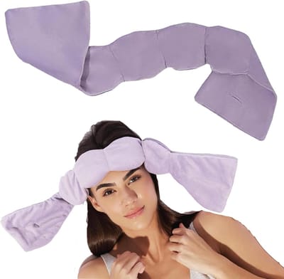 Ontspannend oogmasker voor betere slaap, verzwaard ontwerp voor verlichting van vermoeidheid, comfortabele en zachte stof, ideaal voor rustgevende momenten