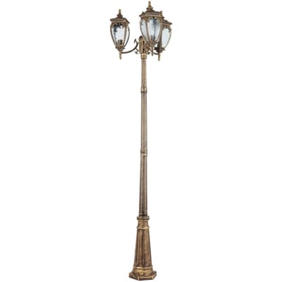 Maytoni Fleur lantaarnpaal, goud antiek