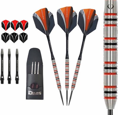 ABC Darts - Professionele Dartpijlen 90% - Ambers 207 - 27 gram