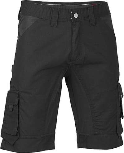 4WORK Marbella Short TCX Korte Werkbroek Zwart Heren