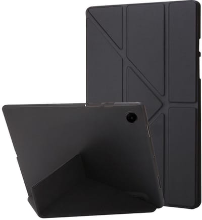 Samsung Galaxy Tab A11 Plus / Tab A9 Plus Origami Standaard Bookcase Zwart