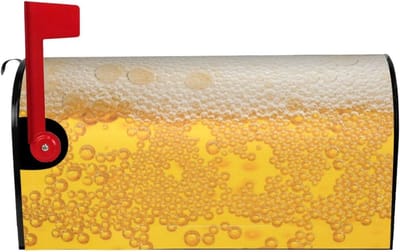Brievenbushoezen Decoratie - Brievenbus Covers - Tuin Decoratie - Waterdicht Oxford Materiaal - Standaard Maat 21 x 457 cm - Zwart