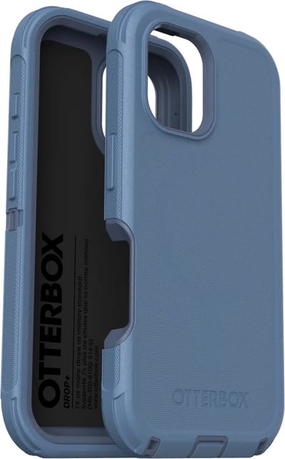 OtterBox Geschikt voor Apple iPhone 16 - Defender - Geschikt voor Mag Back Cover Hoesje - Blauw