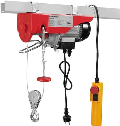 Elektrische Lier - Hefgereedschap Takel - Zware Lasten Verplaatsen - Afstandsbediening Inbegrepen - 300kg 600kg