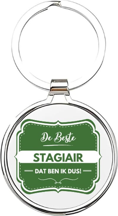 Akyol - de beste stagiaire, dat ben ik dus Sleutelhanger - Stagiair - stagiaires - stage - afscheidscadeau stagiaire - afscheid stagiaire - cadeau stagiaire - stagiair - stagiaires - leuk kado voor iemand die stage loopt - 4 x 7,5 CM