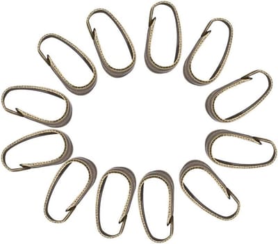 300 Stuks Snap Clasps in 3 Kleuren voor Sieraden, Armbanden, Oorbellen en Kettingen (Antiek Brons)