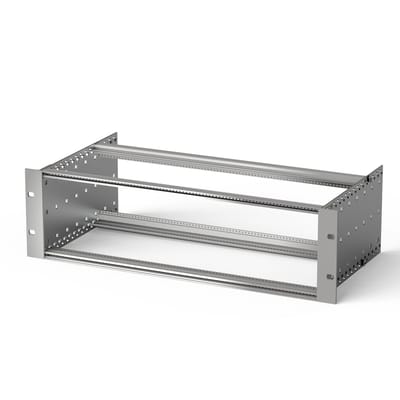 SCHROFF EuropacPRO 19 montagebeugelset voor DIN-aansluitingen, Afscherming achteraf, 3 HE, 295 mm