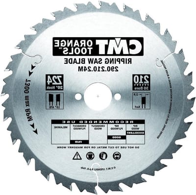 Cirkelzaagblad - Zaagblad - Hout Zagen - 24 Tanden - 210mm - Zilver