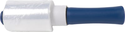 Kortpack - 1 Rol MINI-Stretchfolie 20my dik x 10cm breed x 150mtr lang - Transparant + 1 Folieafroller - Minirol - Bundelfolie - (005.0090)