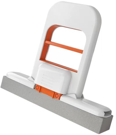 Mini Vouwbare Sponsdweil - Met Zelfpersfunctie - Nat en Droog Bruikbaar - Voor Keuken, Badkamer, Glas en Auto - Compact Opbergbaar - Herbruikbare Sponskop