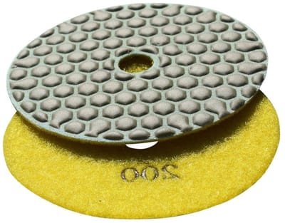Diamant Polijsten Pad - Schuurschijf Grit - Stenen Glas Bewerken - Droog Gebruik - 4 Inch - Niet Gespecificeerd