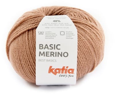 Katia Basic Merino - 88 terrabruin - Wol/Acryl Garen