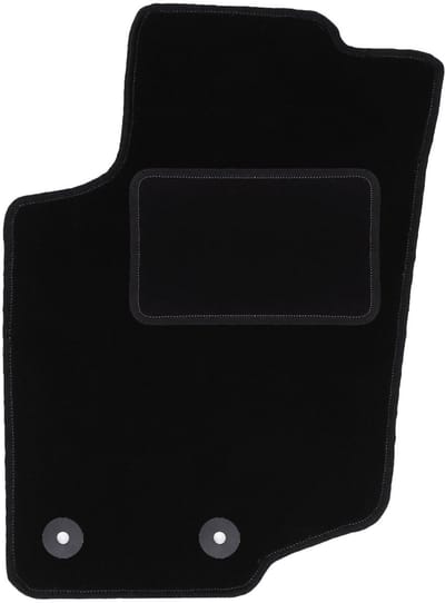 Bestuurdersmat zwart voor: Peugeot 207 SW, stationwagen, hatchback (2006-2012)