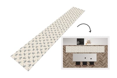 Keukenloper - Loper keuken - Wespen - Patroon - Jaren 50 - 300x50 cm - Keukenloper vinyl