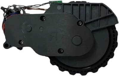 Stofzuiger Wielen - Reserveonderdelen - Robotonderhoud - Stil en Anti-slip - 1 Stuk - Zwart