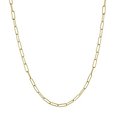 Celesta Silber Halskette 925 Silber gelbvergoldet diamantiert