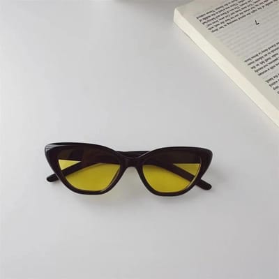 Nieuwste Vintage Kattenoog Kinderen Zonnebril Vintage Klein Montuur Zonnebril voor Kind Luxe Stijl Buiten Stt Oogbril UV400