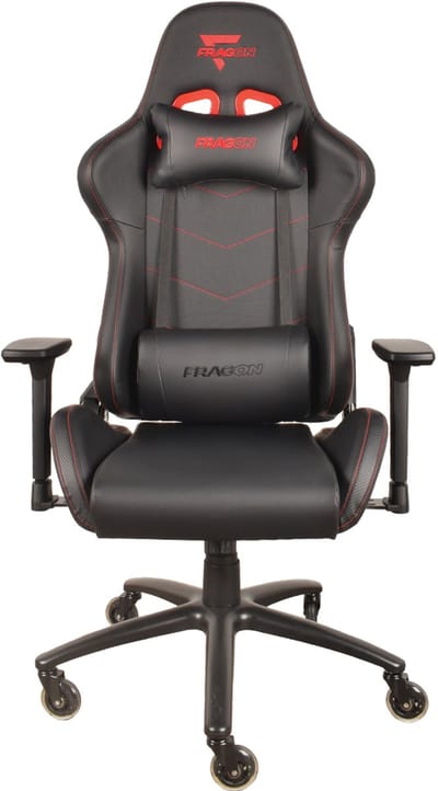 Gaming Stoel FragON 3X-Serie Rev. 2.0 - Gamestoel Ergonomisch Verstelbaar - Bureaustoel - Gaming Chair voor Bureau - Zwart