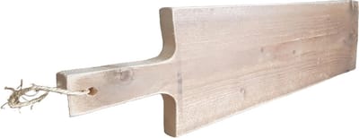 Hapjesplank Steigerhout met Touw XL | 80cm | Borrelplank | Steigerhouten Tappasplank | Kaasplank | Steigerplank | Hapjes | Borrel | Kaas | Tappas | Sushi | Plank | Landelijk |