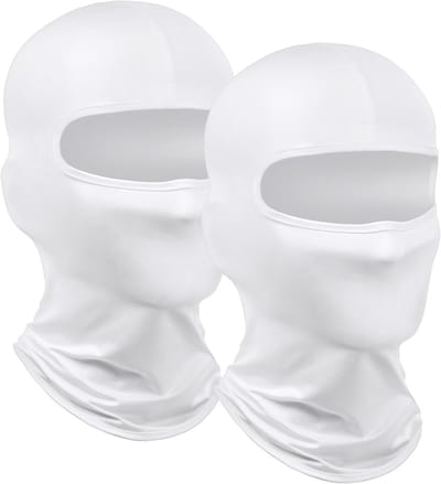 Balaclava voor Zomer - UV-bescherming, Ademend en Sneldrogend voor Fietsen, Hardlopen en Motorrijden - Unisex, Elastisch en Comfortabel