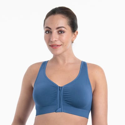 Anita - Care Lynn voorgevormde Prothese BH met rits - Blue Heaven - S