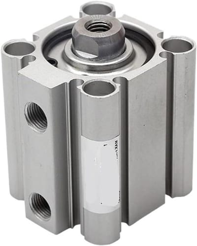 Luchtcilinder - Dubbelwerkend - Industriële Automatisering - Met of zonder magneet - 5-100mm slag - Zilver