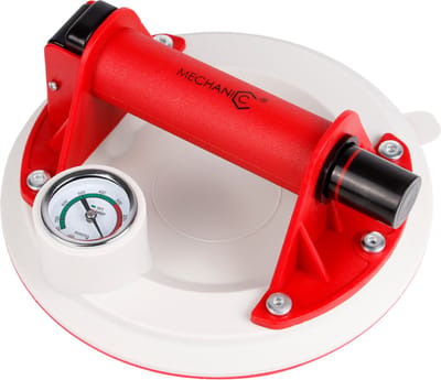200mm Tegelzuignappen Tegelzuignap met vacuumpomp 110 kg Power Fix White