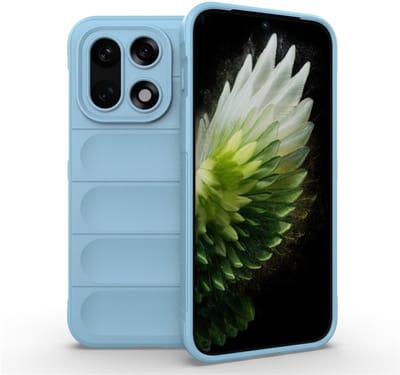 Coverup Hoesje - Geschikt voor OnePlus 15 Hoesje - Coverup Hands-On Rugged Back Cover - Lichtblauw