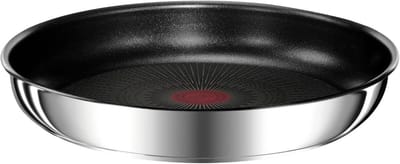 Koekenpan - Koekenpan - Koken aan tafel - Afneembare handgreep - 28 cm - Zilverkleurig