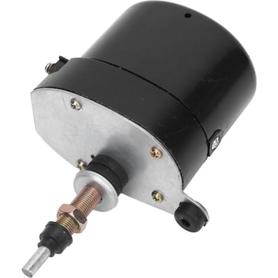 12V Ruitenwissermotor 01287358 105 Graden Metaal Verbeterde Prestaties Vervanging voor Willys black