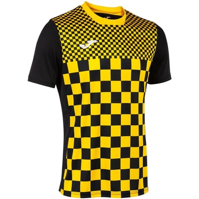Joma Flag Ii Zwart-geel sportshirt 2xl - XXXS
