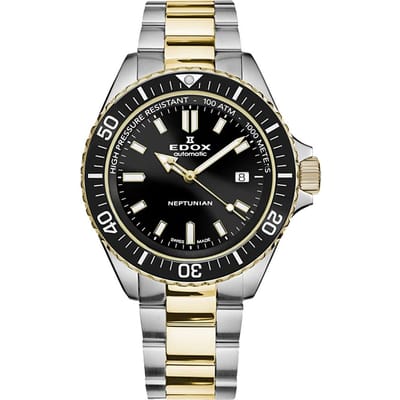 Edox Neptunian 80120-357JM-NID Neptunian Automatic Horloge