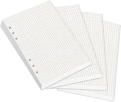 A5 Dotted Refill Paper - 180 Vel (360 Pagina's) voor Ringbanden, Notitieboeken en Schetsen, Geschikt voor Journals en Schilderen