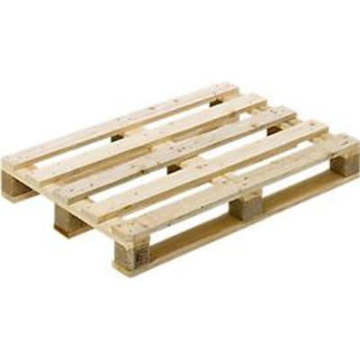 Pallet voor eenmalig gebruik 1200 x 800 mm, draagvermogen 1000 kg, 10 stuks