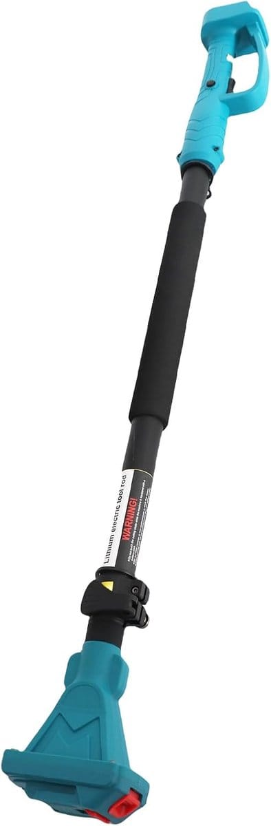Accu Snoeischaar Verlengstok - Telescopische Snoeier - Hoge Takken Snoeien - Lichtgewicht Aluminium - 1.10-1.50m - Blauw