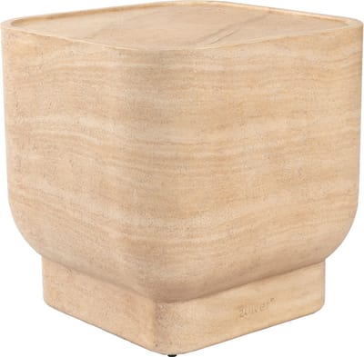 Zuiver Noble Bijzettafel Vierkant 45x45 cm Beige