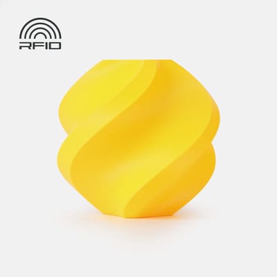 Bambu Lab - PLA Basic 1.75mm Filament – 1kg – geel (yellow) - zonder spoel