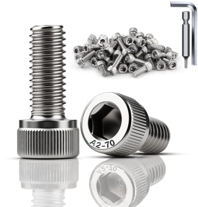 NTHProducts - Cilinderkopbouten - M3 x 10 mm - 120 stuks - Perfect voor klussen - Duurzaam en betrouwbaar