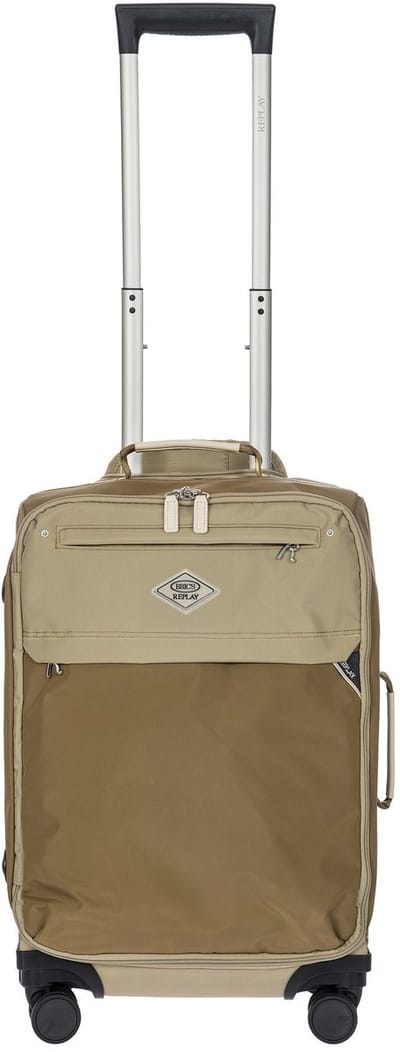 BRIC'S trolley Replay Sand Woo Trolley 55 cm Sand Wood bruine