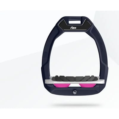 Veiligheidspaardrijzwepen Incliné Grip Rood/Grijs/Roze Flex-On Safe-On